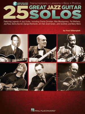 cover image of 25 Great Jazz Guitar Solos